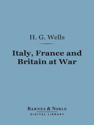 cover image of Italy, France and Britain at War (Barnes & Noble Digital Library)